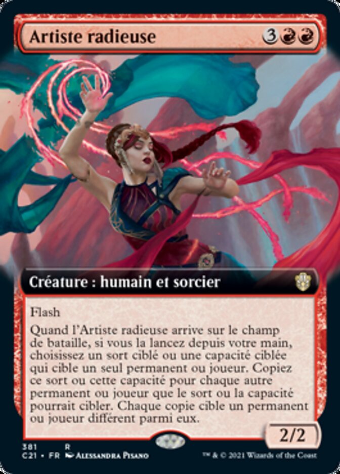 Artiste radieuse