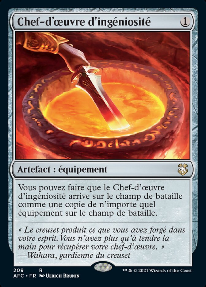 Chef-d'œuvre d'ingéniosité