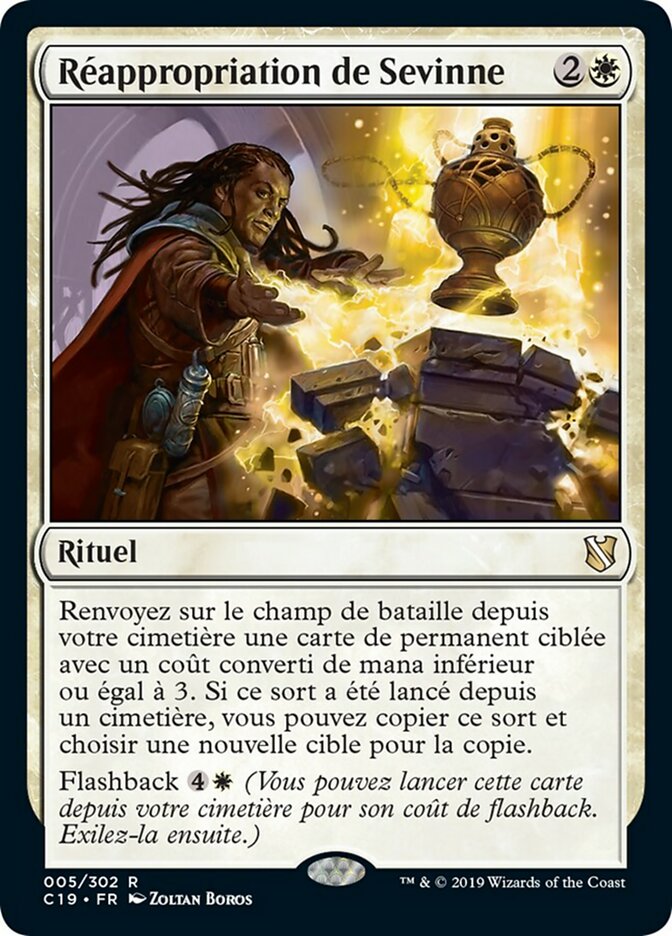 Réappropriation de Sevinne