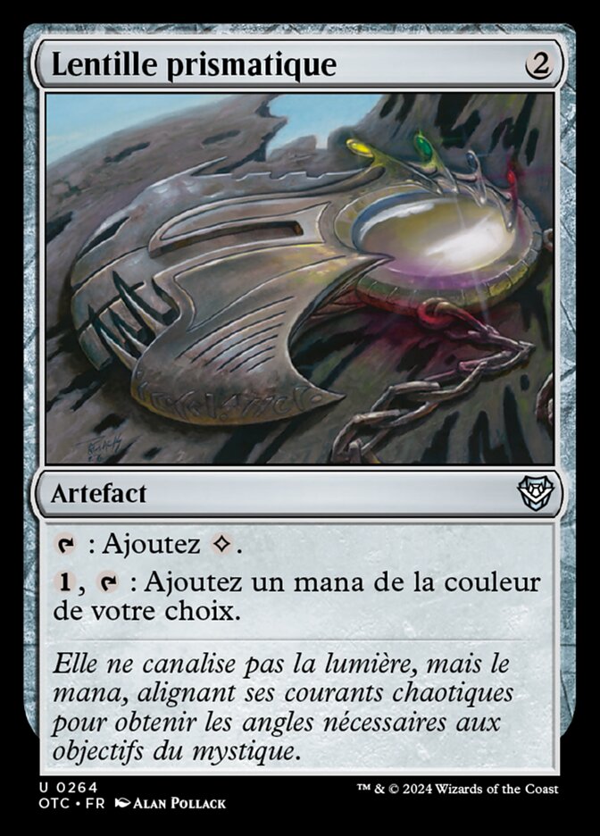 Lentille prismatique