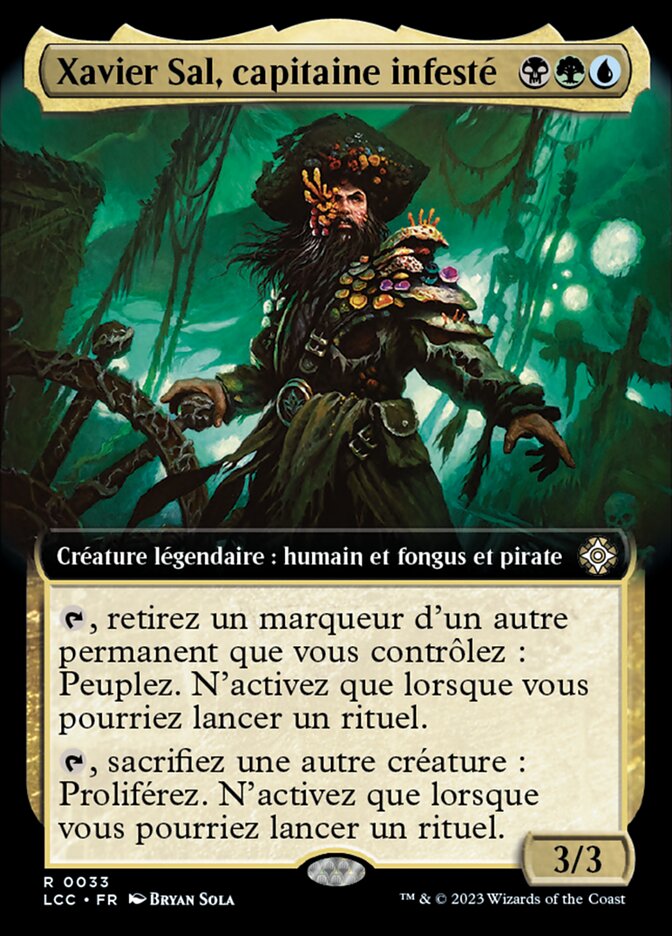 Xavier Sal, capitaine infesté
