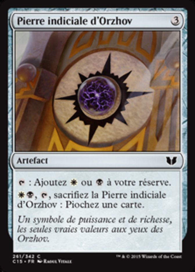 Pierre indiciale d'Orzhov