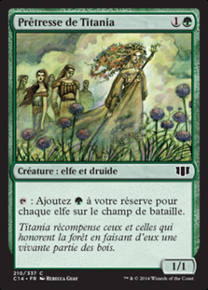 Prêtresse de Titania