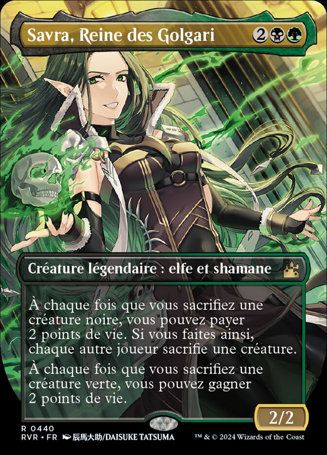 Savra, Reine des Golgari