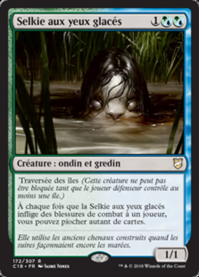 Selkie aux yeux glacés