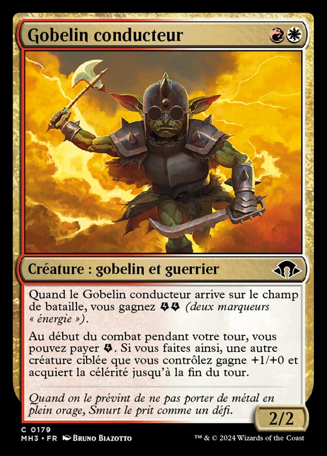 Gobelin conducteur