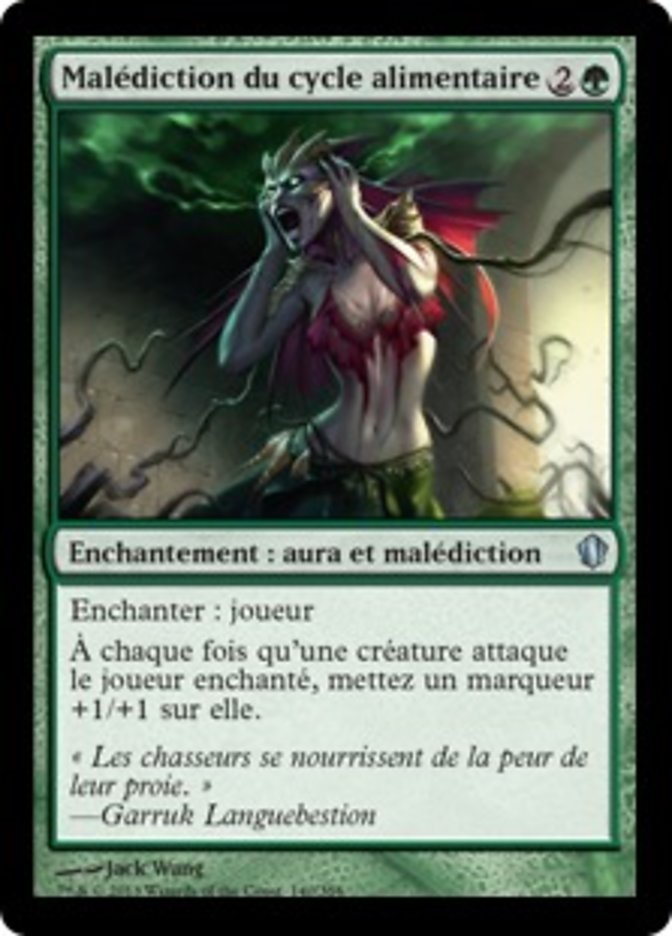 Malédiction du cycle alimentaire