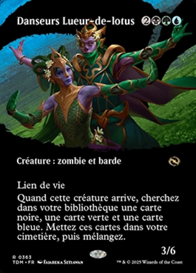 Danseurs Lueur-de-lotus