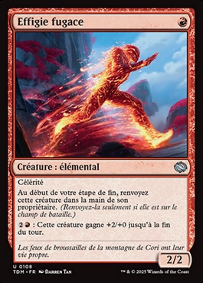 Effigie fugace