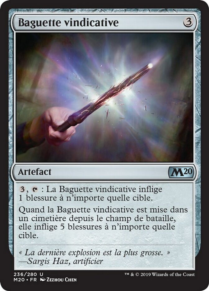 Baguette vindicative