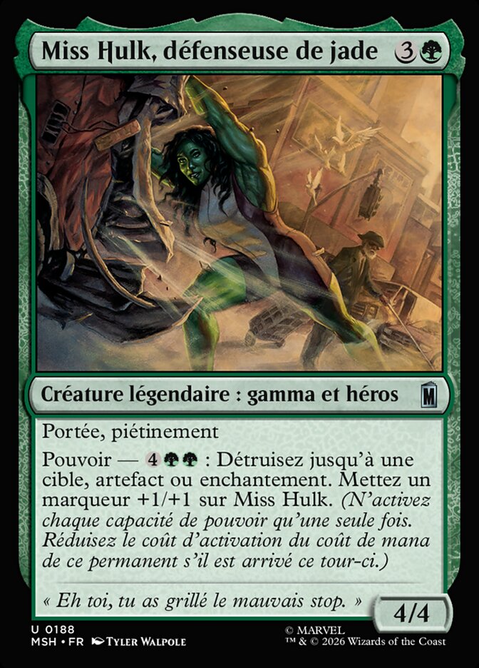Miss Hulk, défenseuse de jade