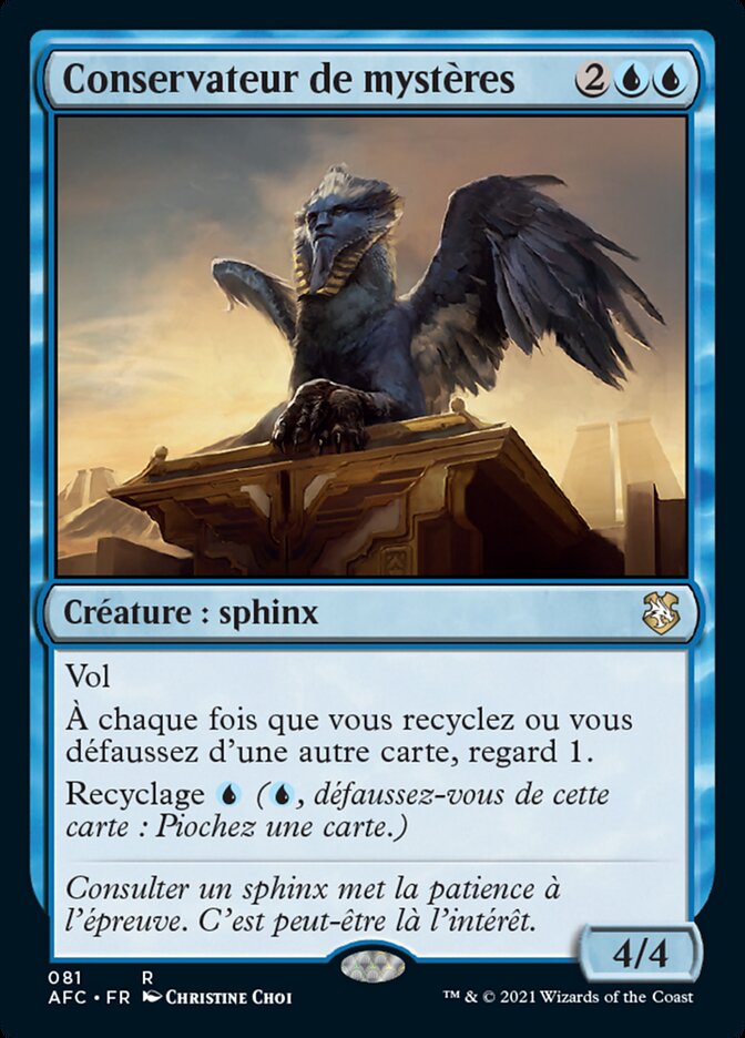 Conservateur de mystères