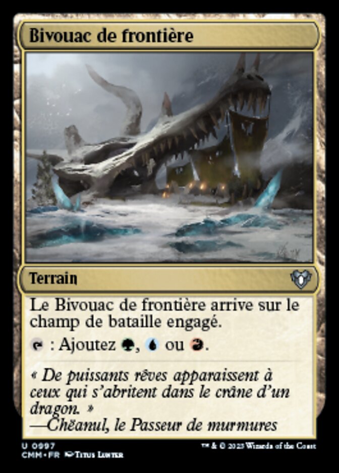 Bivouac de frontière