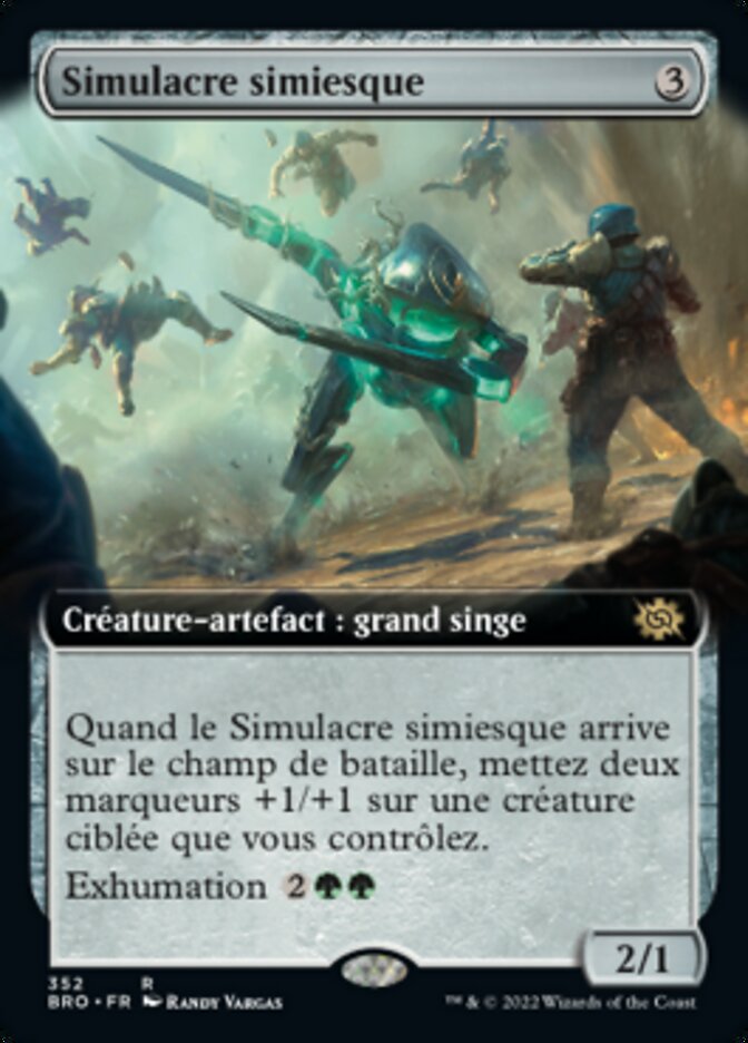 Simulacre simiesque