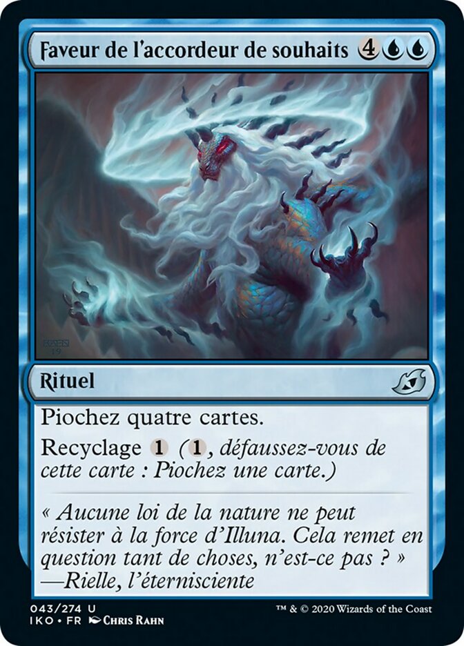 Faveur de l'accordeur de souhaits