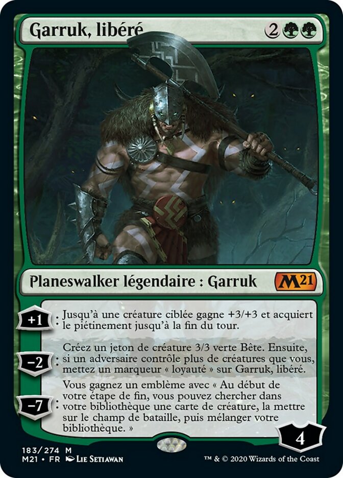 Garruk, libéré