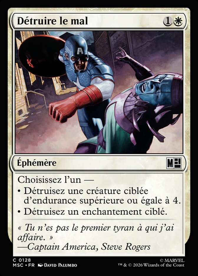 Détruire le mal