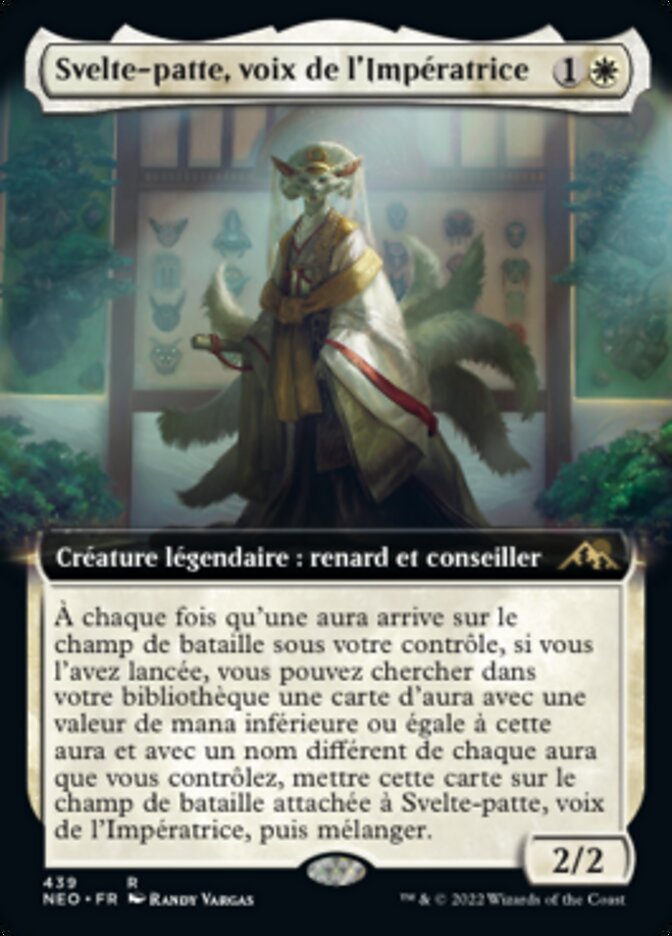 Svelte-patte, voix de l'Impératrice