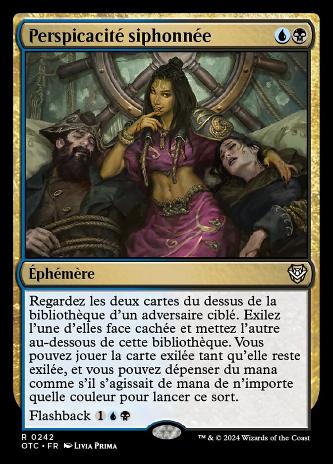 Perspicacité siphonnée