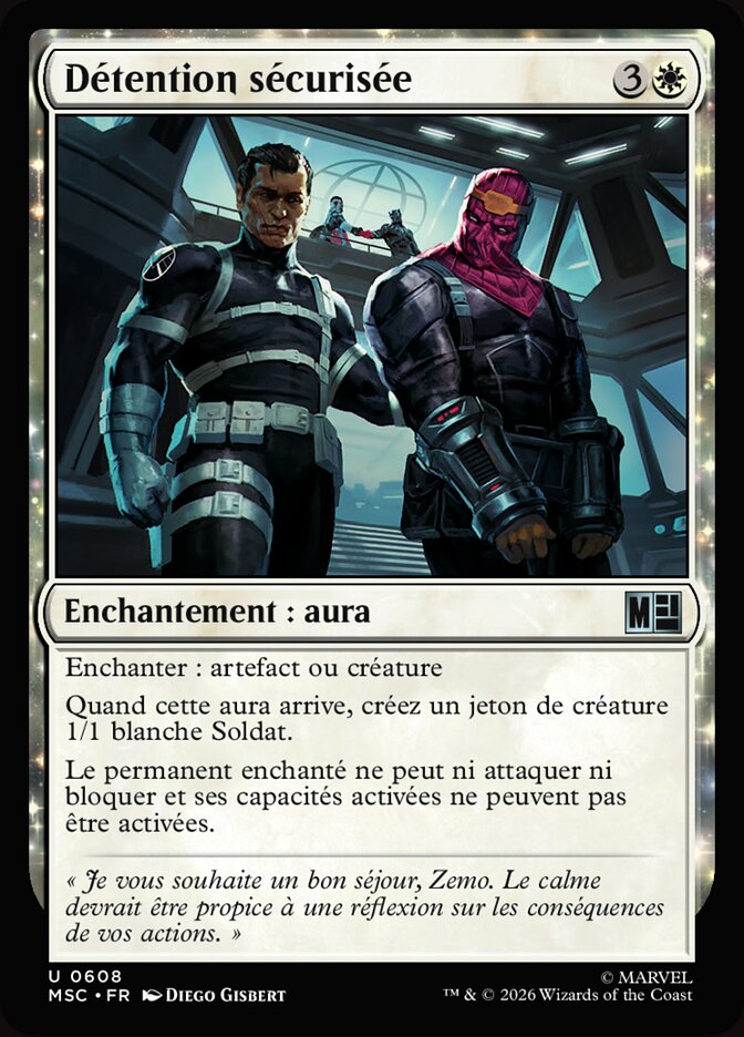 Détention sécurisée
