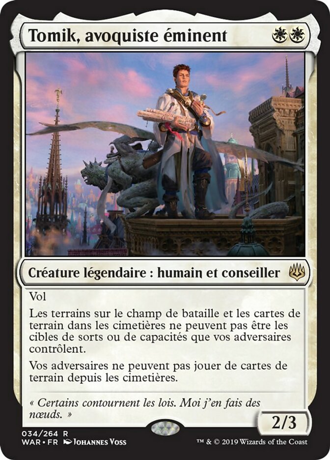 Tomik, avoquiste éminent