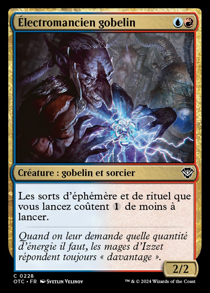 Électromancien gobelin