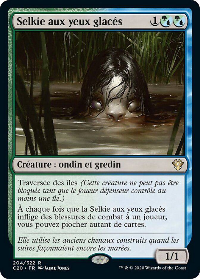 Selkie aux yeux glacés