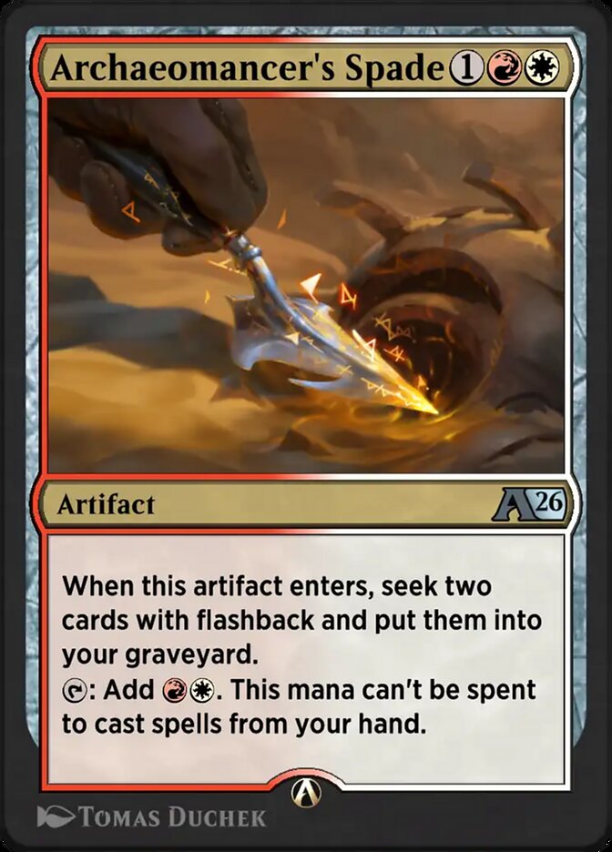 Archaeomancer's Spade