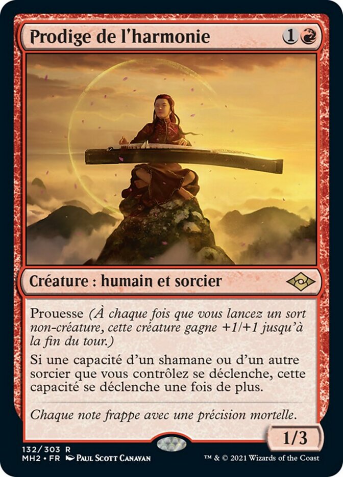 Prodige de l'harmonie