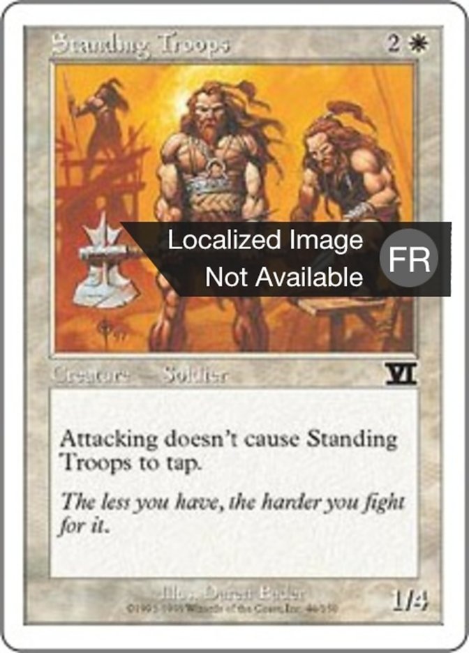 Troupes régulières