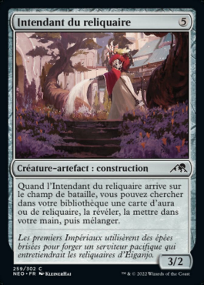Intendant du reliquaire