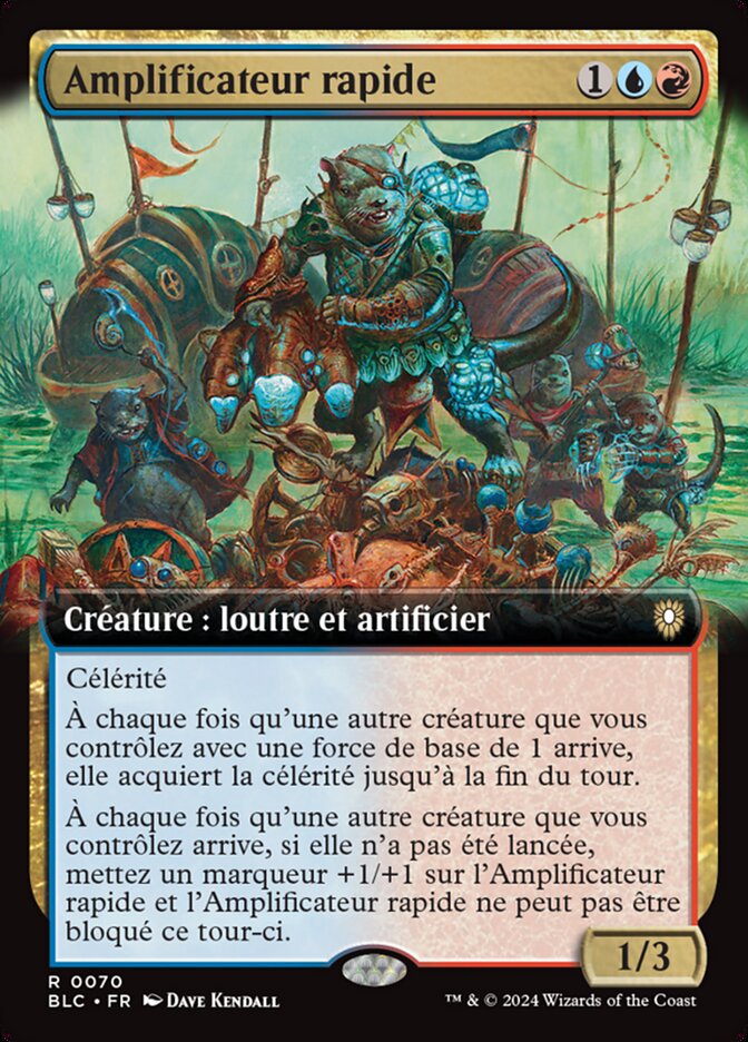 Amplificateur rapide