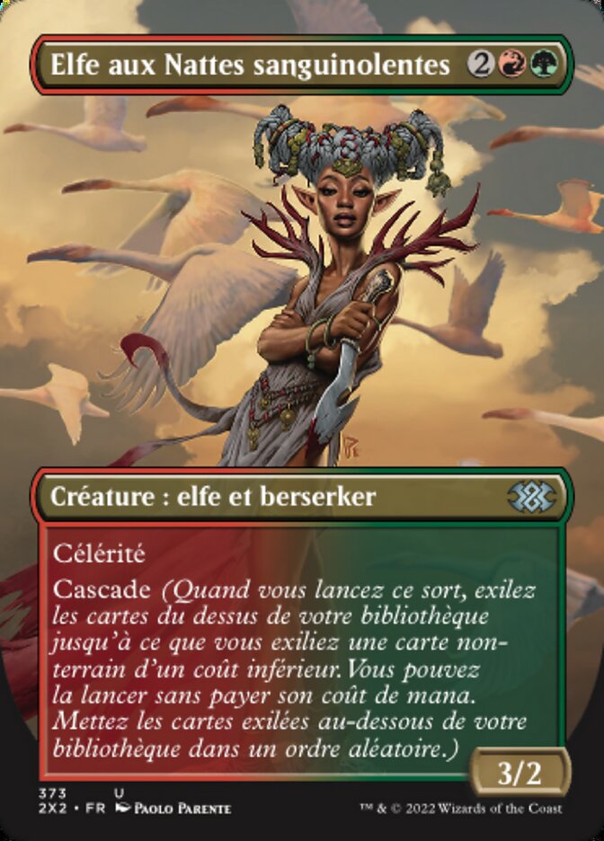 Elfe aux Nattes sanguinolentes
