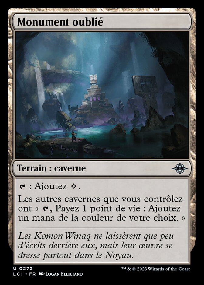 Monument oublié