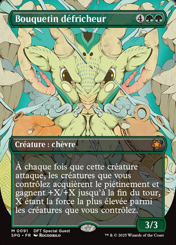 Bouquetin défricheur