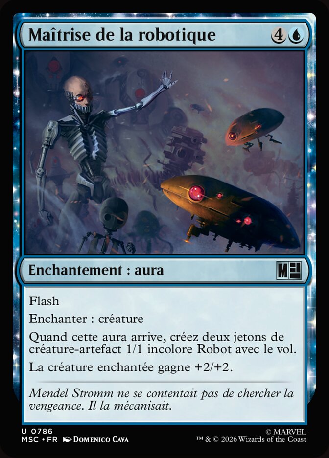Maîtrise de la robotique