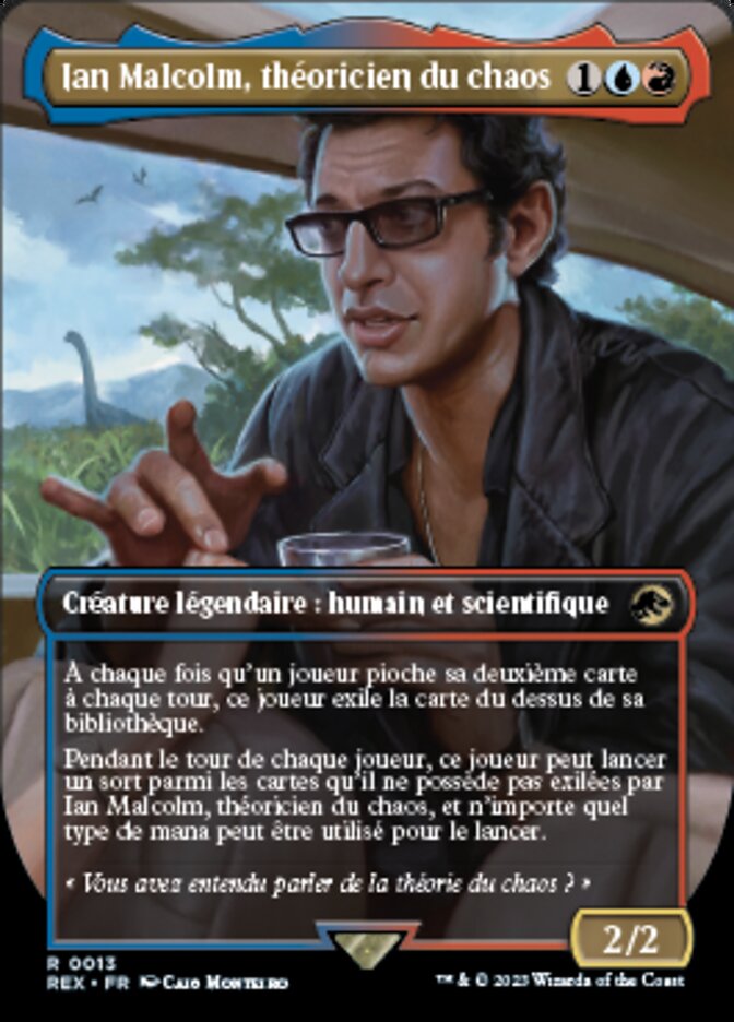 Ian Malcolm, théoricien du chaos
