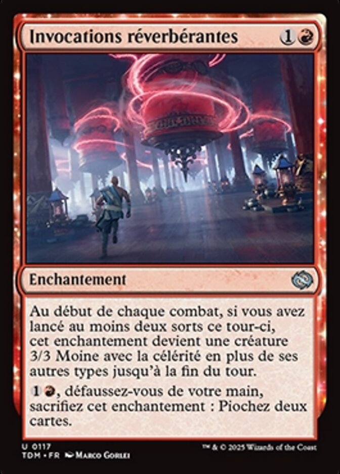 Invocations réverbérantes