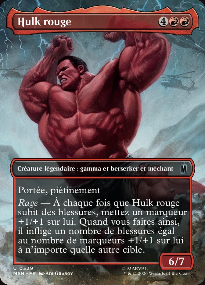 Hulk rouge