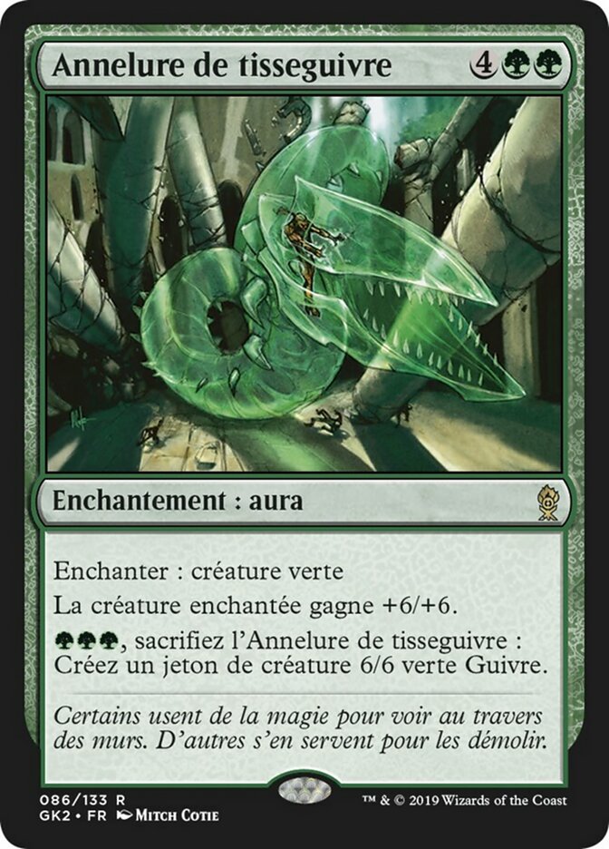 Annelure de tisseguivre