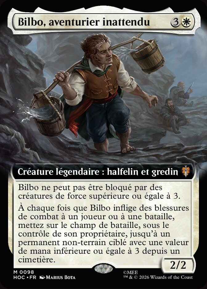 Bilbo, aventurier inattendu