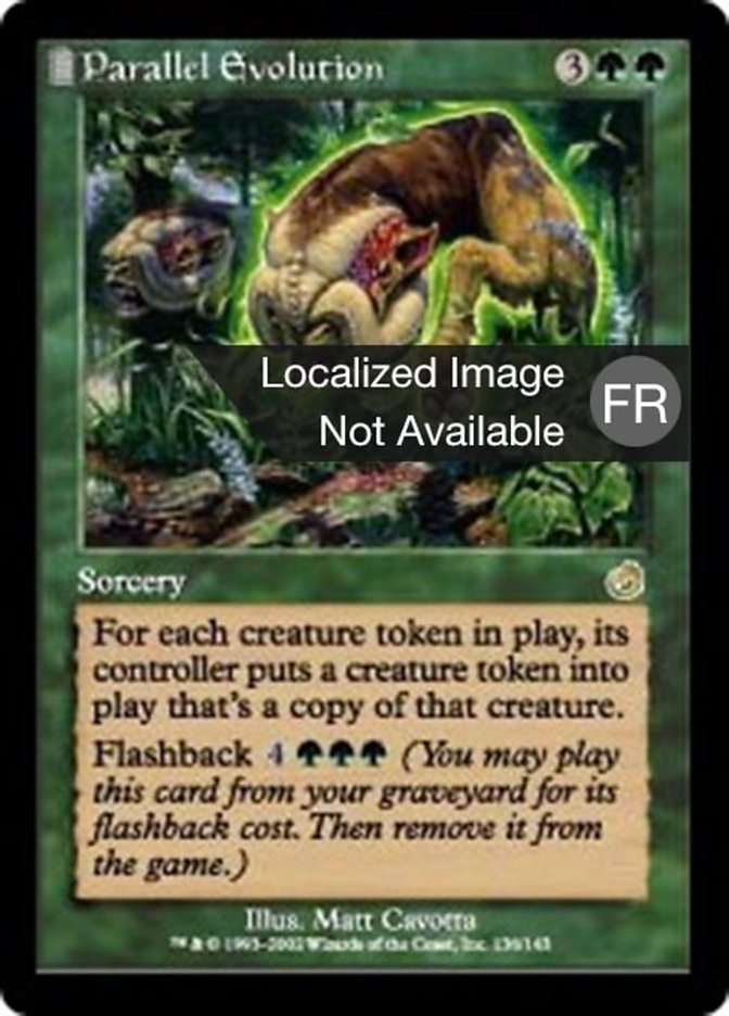 Évolution parallèle