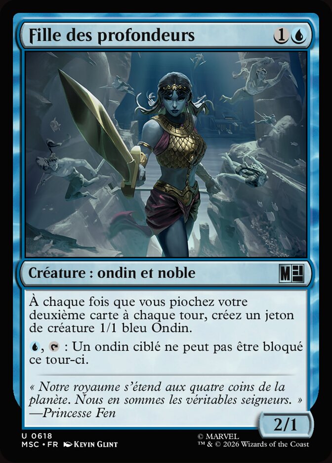 Fille des profondeurs