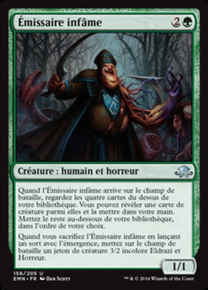 Émissaire infâme