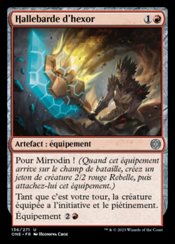 Hallebarde d'hexor