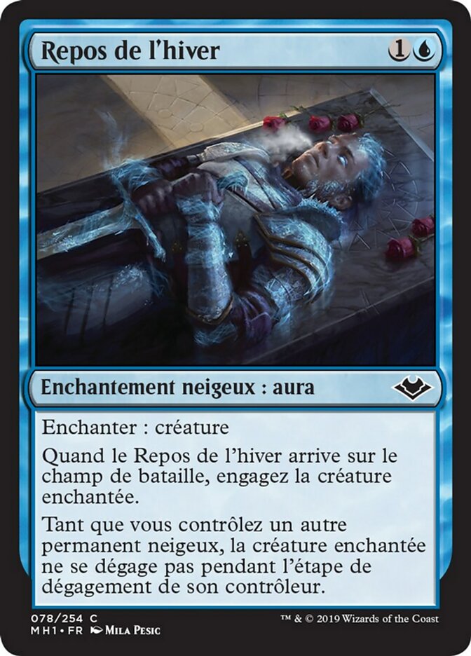 Repos de l'hiver