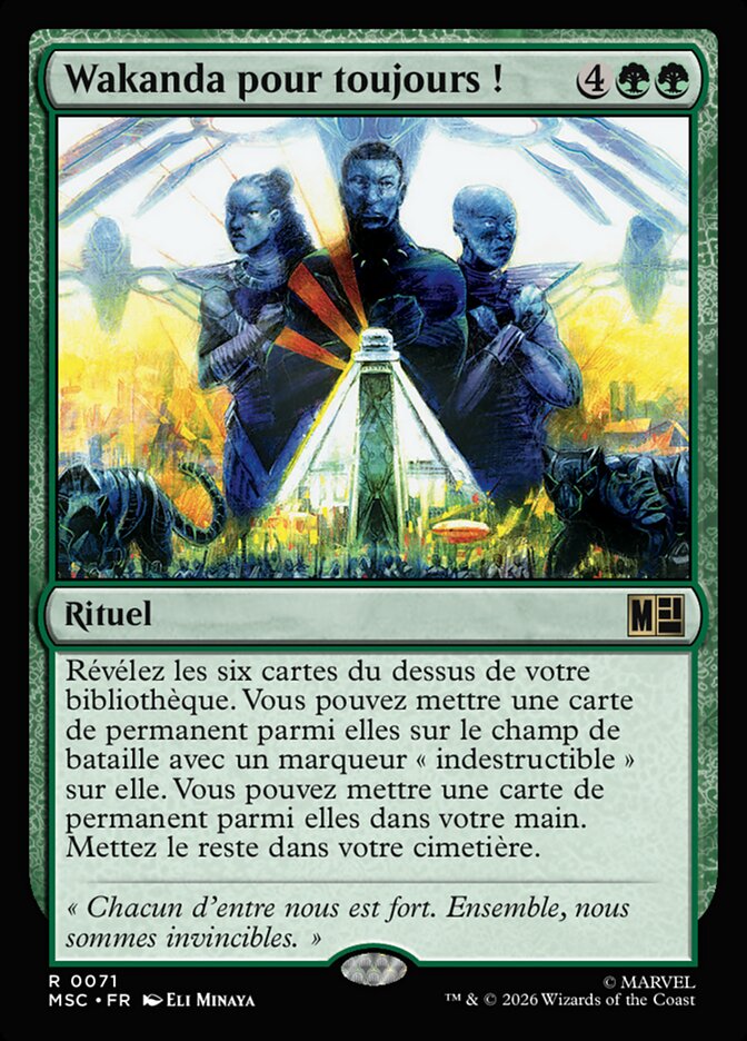 Wakanda pour toujours !