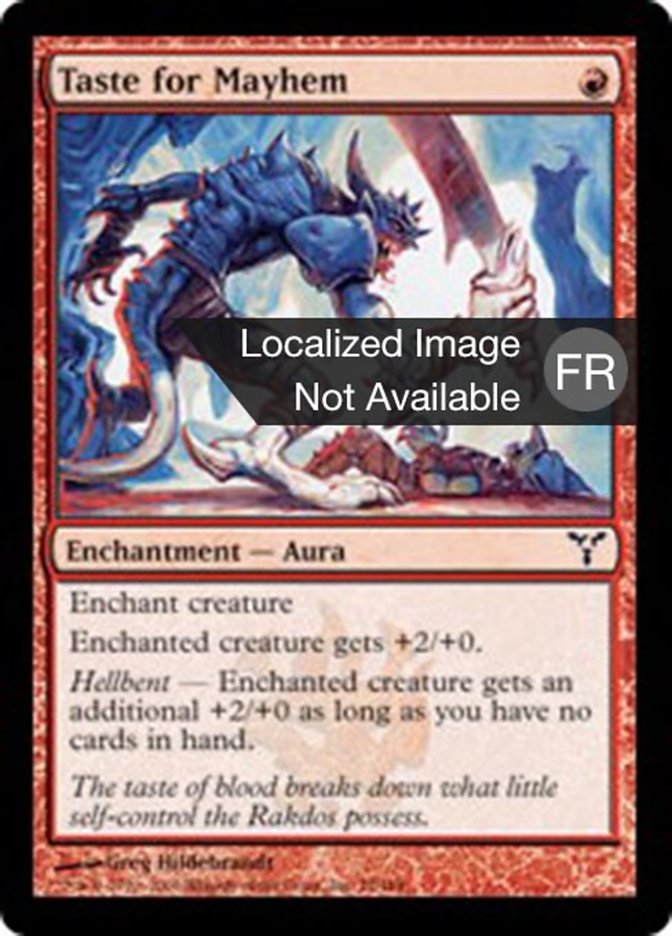 Goût pour le grabuge