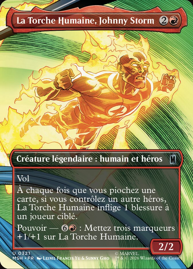 La Torche Humaine, Johnny Storm