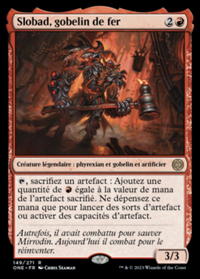 Slobad, gobelin de fer